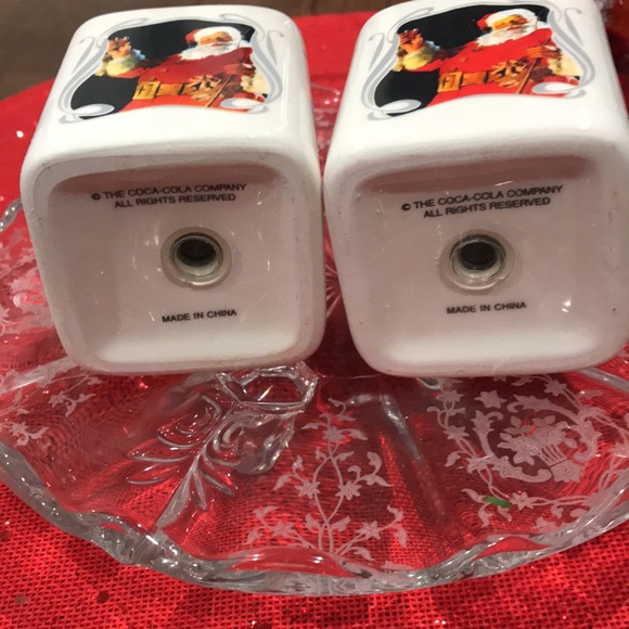 75th Anniversary Coca Cola Salt & Pepper Shakers - Picture 5 of 5